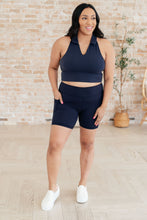 Load image into Gallery viewer, Getting Active Biker Shorts in Navy