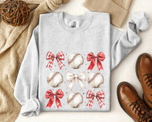 Load image into Gallery viewer, Baseball Coquette Sweatshirt