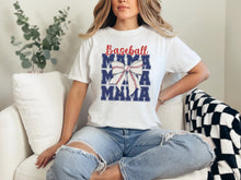 Load image into Gallery viewer, Baseball Mama Graphic Tee