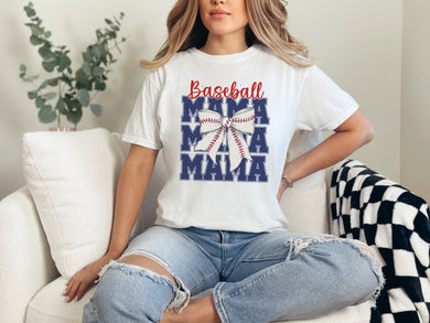 Baseball Mama Graphic Tee