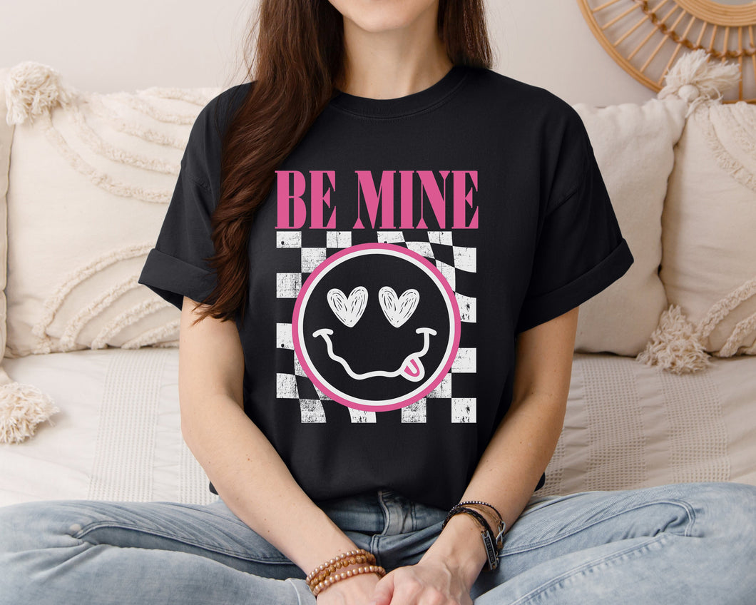 Be Mine Face Graphic Tee