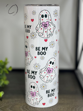 Load image into Gallery viewer, Be My Boo 20oz Skinny Tumbler