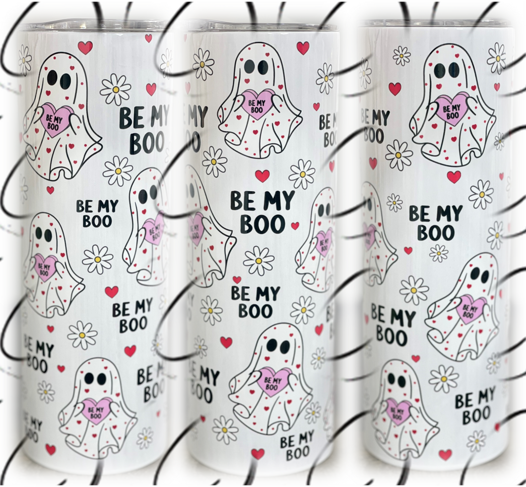 Be My Boo 20oz Skinny Tumbler