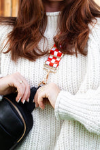 Load image into Gallery viewer, Lizzie Checkered Adjustable Bag Strap