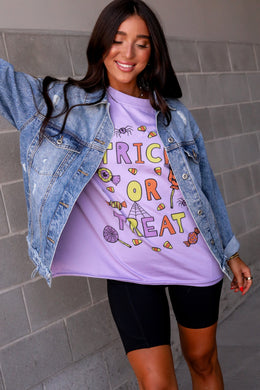 Ampersand Boyfriend Tee in Treat Street Cutie