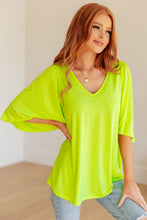 Load image into Gallery viewer, Cali Blouse in Neon Green