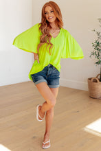 Load image into Gallery viewer, Cali Blouse in Neon Green