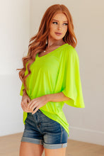 Load image into Gallery viewer, Cali Blouse in Neon Green
