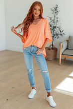 Load image into Gallery viewer, Cali Blouse in Neon Orange