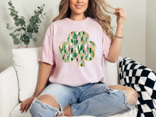 Load image into Gallery viewer, Camo Paint Stoke Clover Graphic Tee