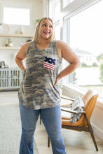Load image into Gallery viewer, Camouflage Flag Pocket Tank