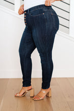 Load image into Gallery viewer, High Waist Hand Sanded Resin Judy Blue Skinny Jeans