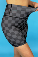 Load image into Gallery viewer, Check Back Biker Shorts