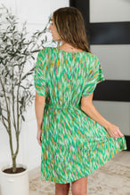 Load image into Gallery viewer, Chic Repeat V-Neck Dress in Multi-Color