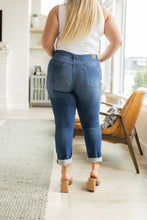 Load image into Gallery viewer, High Rise Button Fly Distressed Boyfriend Judy Blue Jeans