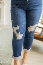 Load image into Gallery viewer, High Rise Button Fly Distressed Boyfriend Judy Blue Jeans