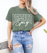 Load image into Gallery viewer, Mentally Spicy Check Graphic Tee