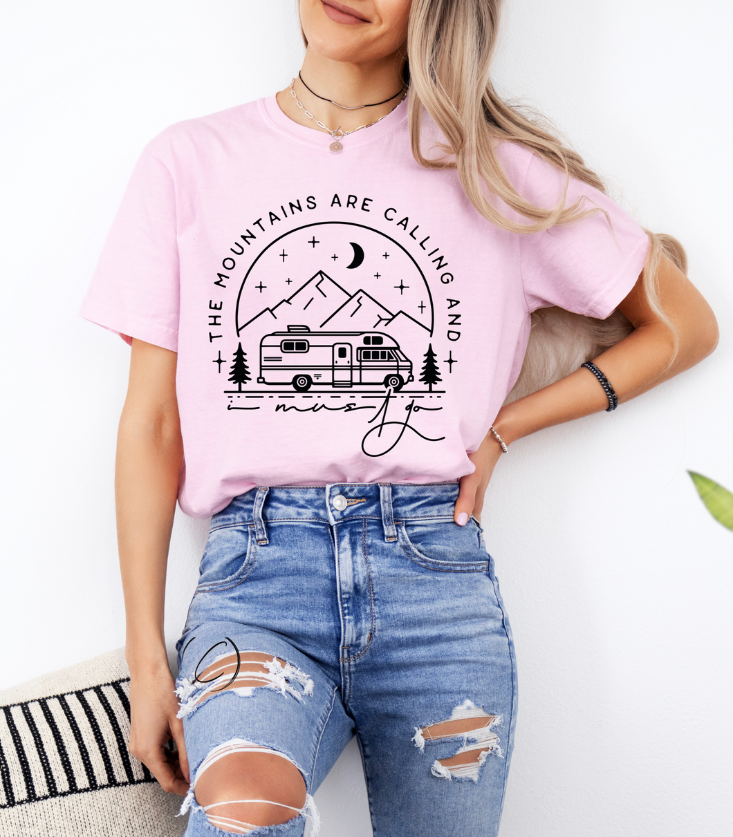 I Must Go Graphic Tee