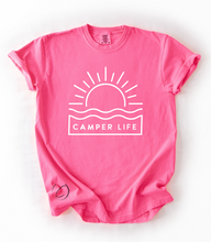 Load image into Gallery viewer, Camper Life Graphic Tee