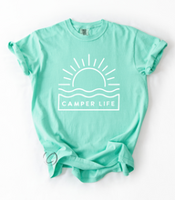 Load image into Gallery viewer, Camper Life Graphic Tee