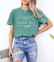 Load image into Gallery viewer, Born To Camp Graphic Tee