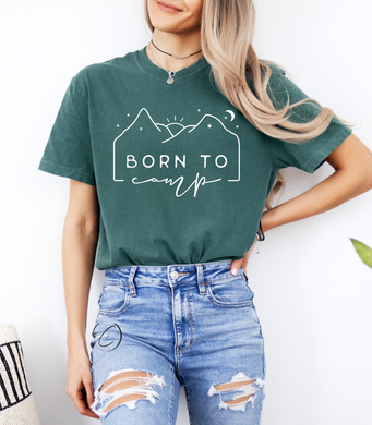 Born To Camp Graphic Tee