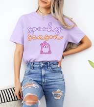 Load image into Gallery viewer, Neon Spooky Season Graphic Tee