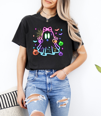 Neon Boo Babe Graphic Tee