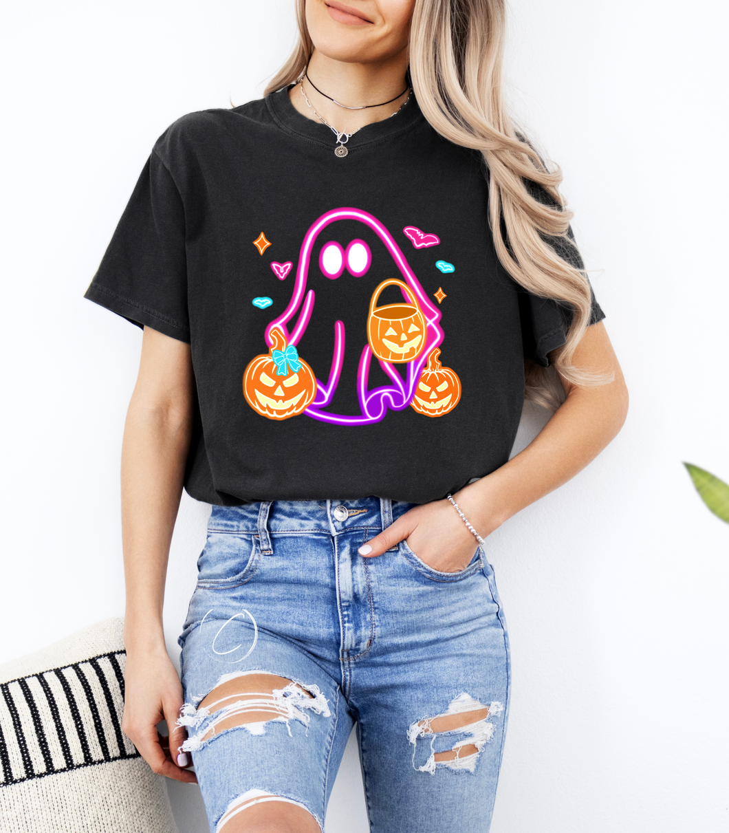 Neon Candy Haunt Graphic Tee