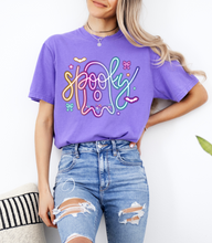 Load image into Gallery viewer, Neon Spooky Glow-Up Graphic Tee