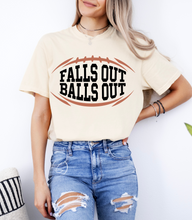 Load image into Gallery viewer, Falls Out Balls Out Silhouette Graphic Tee