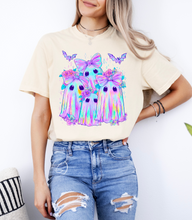 Load image into Gallery viewer, Iridescent Ghosts Graphic Tee