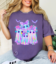 Load image into Gallery viewer, Iridescent Ghosts Graphic Tee