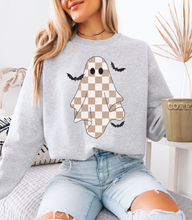 Load image into Gallery viewer, Checkered Ghost Sweatshirt