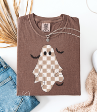 Load image into Gallery viewer, Checkered Ghost Graphic Tee