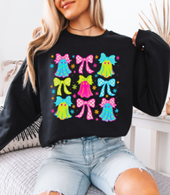 Load image into Gallery viewer, Neon Check Ghosts Sweatshirt