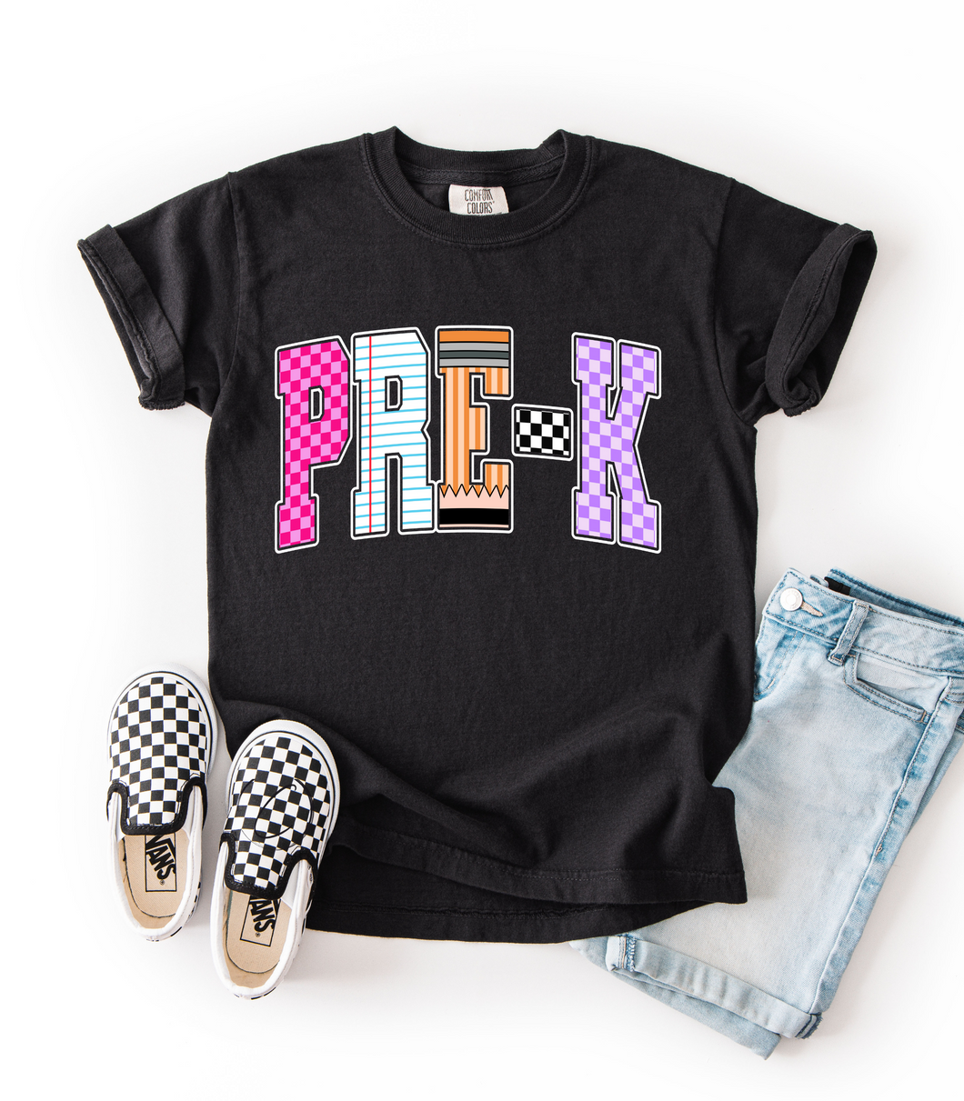 Pre-K YOUTH Grade School Graphic Tee