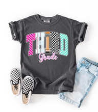 Load image into Gallery viewer, Third Grade ADULT Grade School Graphic Tee