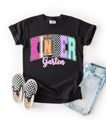 Kindergarten YOUTH Grade School Graphic Tee