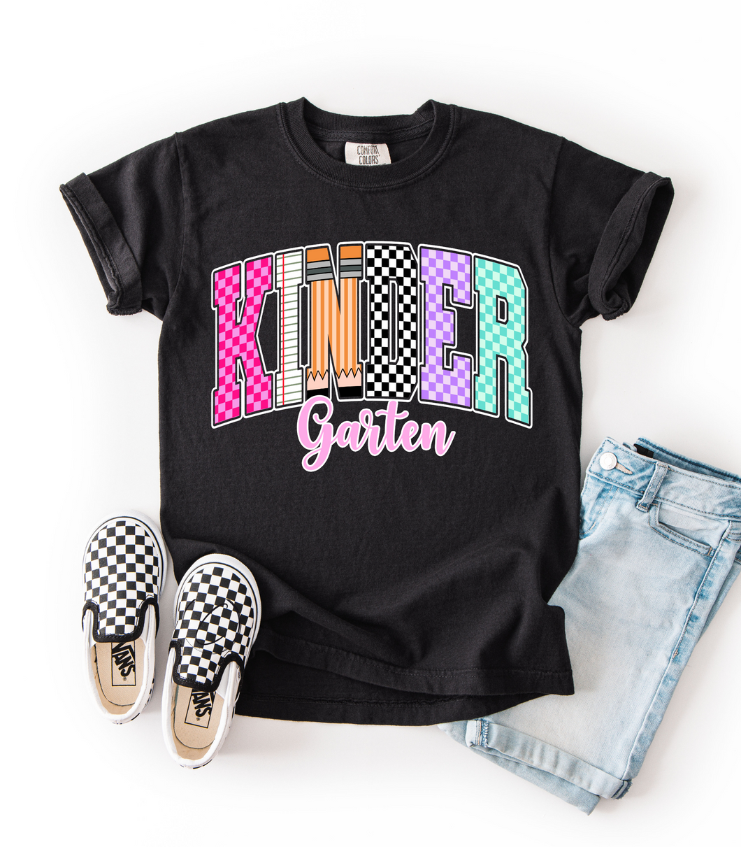 Kindergarten YOUTH Grade School Graphic Tee