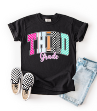Load image into Gallery viewer, Third Grade ADULT Grade School Graphic Tee