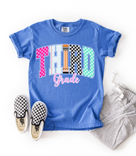 Load image into Gallery viewer, Third Grade ADULT Grade School Graphic Tee