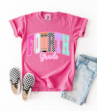 Load image into Gallery viewer, Fourth Grade YOUTH Grade School Graphic Tee