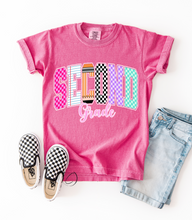 Load image into Gallery viewer, Second Grade ADULT Grade School Graphic Tee