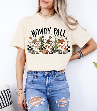 Howdy Fall Ghost Graphic Tee