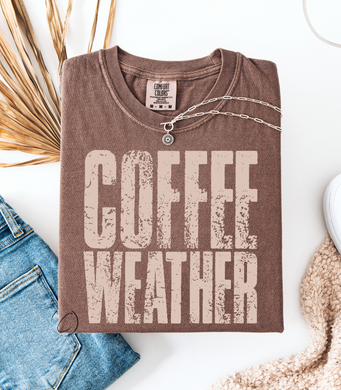 Coffee Weather Graphic Tee