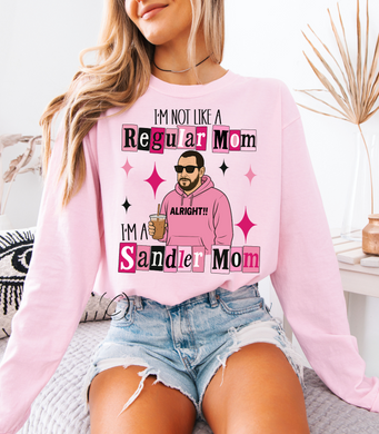 Not A Regular Mom Long Sleeve Graphic Tee