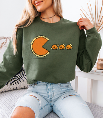 Pie Turkey Chase Sweatshirt