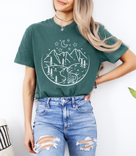 Load image into Gallery viewer, Mountain Scene Graphic Tee