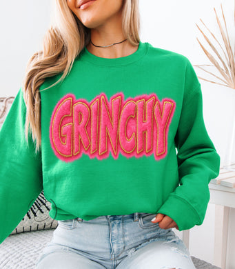 Holiday Chenille Fuzzy Sweatshirt